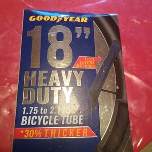 18" Heavy Duty Bicycle Tube - Blue Packaging